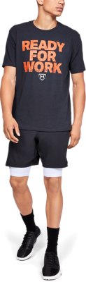 Under Armour Boys Spacer Slider Shorts with Cup